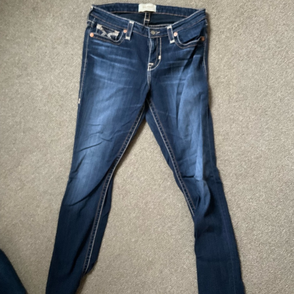 Big Star Dark Blue Skinny Jeans